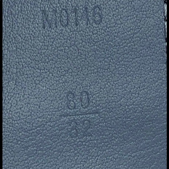 Rare Louis Vuitton Monogram Denim New Wave Belt - Picture 9 of 12